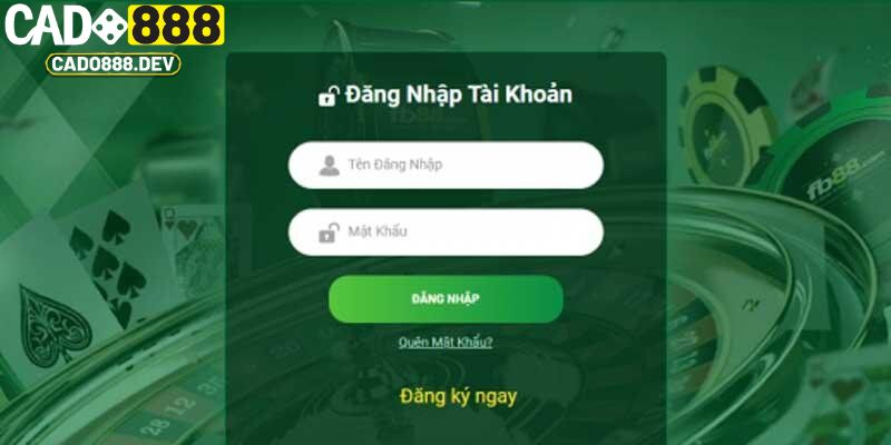 Khám phá các bước đăng nhập vào Cado888